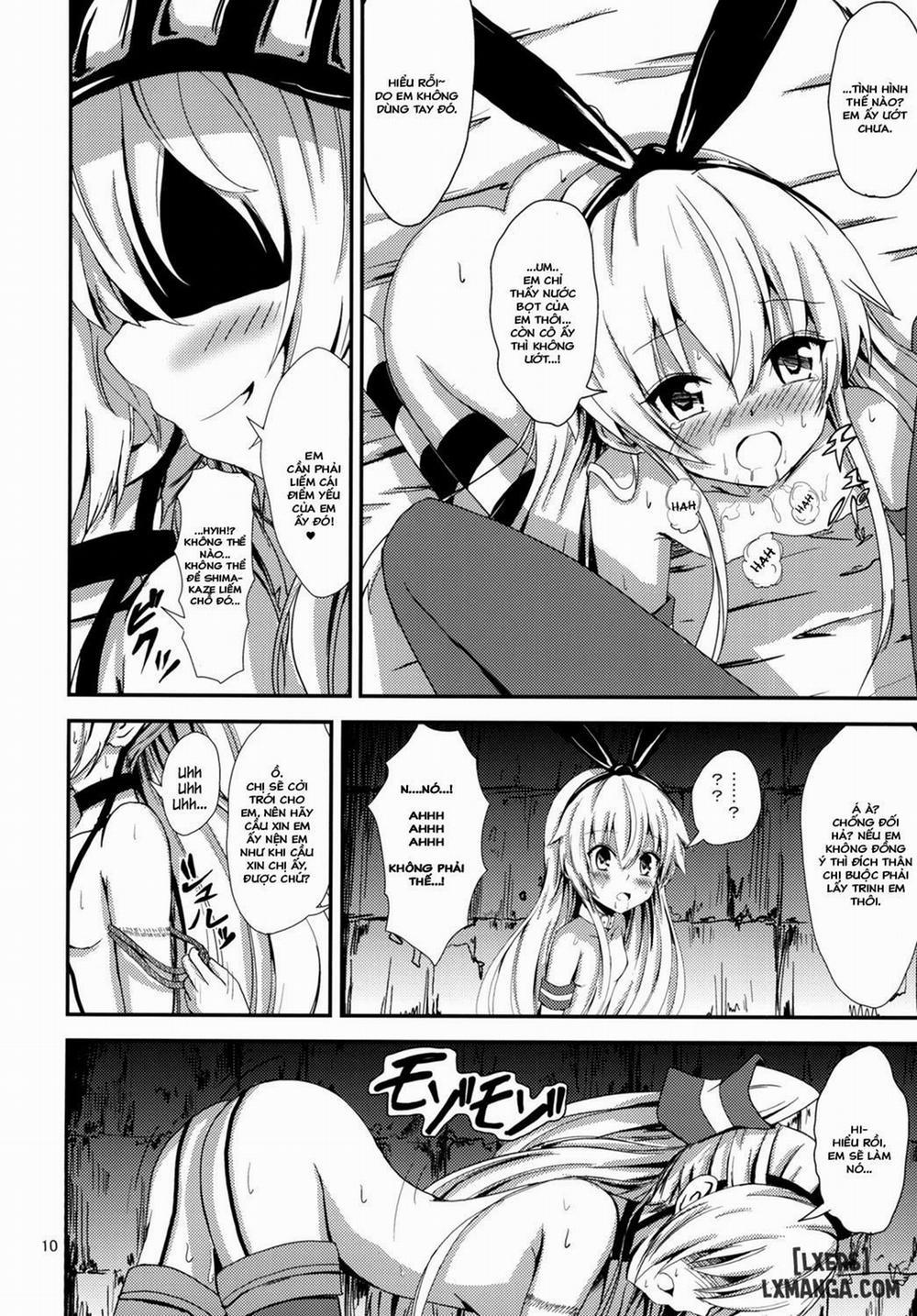 manhwax10.com - Truyện Manhwa Kuubo Wo-Kyuu-chan no Shimakaze Yuri Dorei Choukyou ~Amatsukaze-chan to Issho Hen Chương Oneshot Trang 11