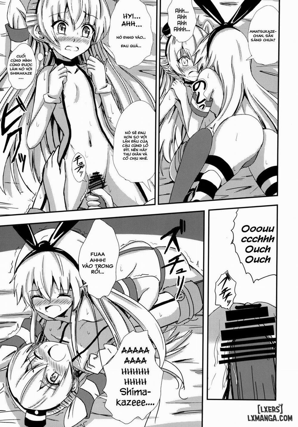 manhwax10.com - Truyện Manhwa Kuubo Wo-Kyuu-chan no Shimakaze Yuri Dorei Choukyou ~Amatsukaze-chan to Issho Hen Chương Oneshot Trang 18