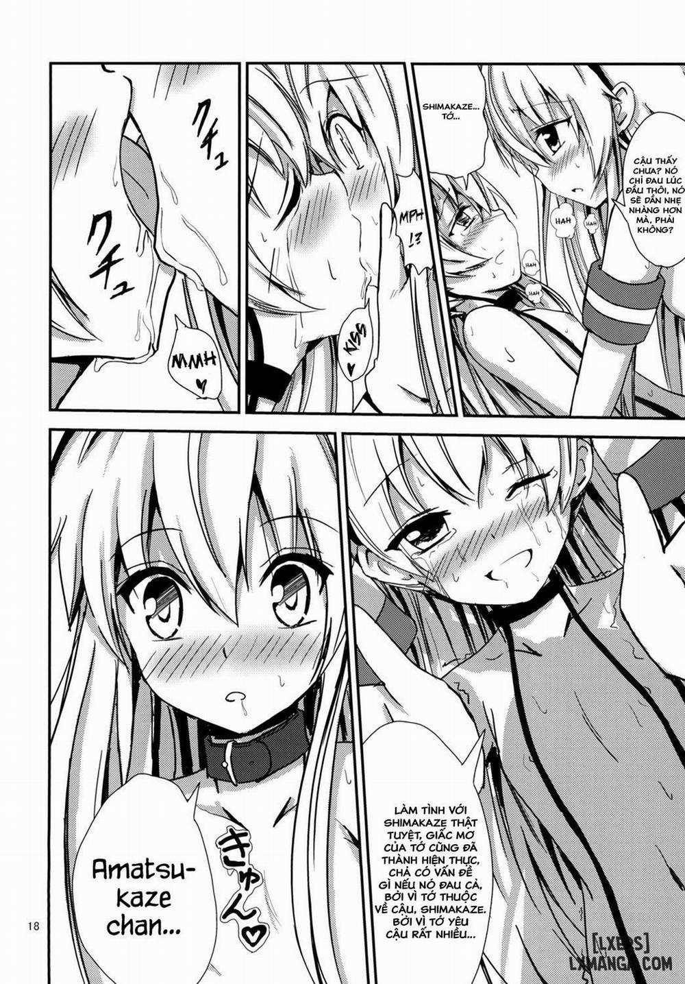 manhwax10.com - Truyện Manhwa Kuubo Wo-Kyuu-chan no Shimakaze Yuri Dorei Choukyou ~Amatsukaze-chan to Issho Hen Chương Oneshot Trang 19