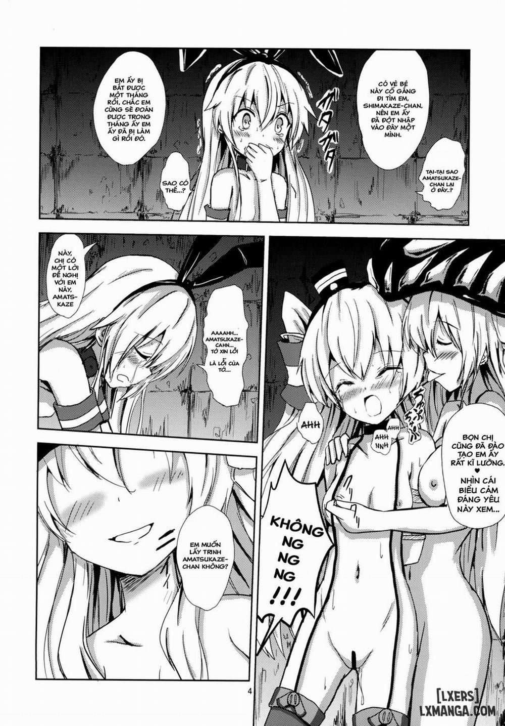 manhwax10.com - Truyện Manhwa Kuubo Wo-Kyuu-chan no Shimakaze Yuri Dorei Choukyou ~Amatsukaze-chan to Issho Hen Chương Oneshot Trang 5