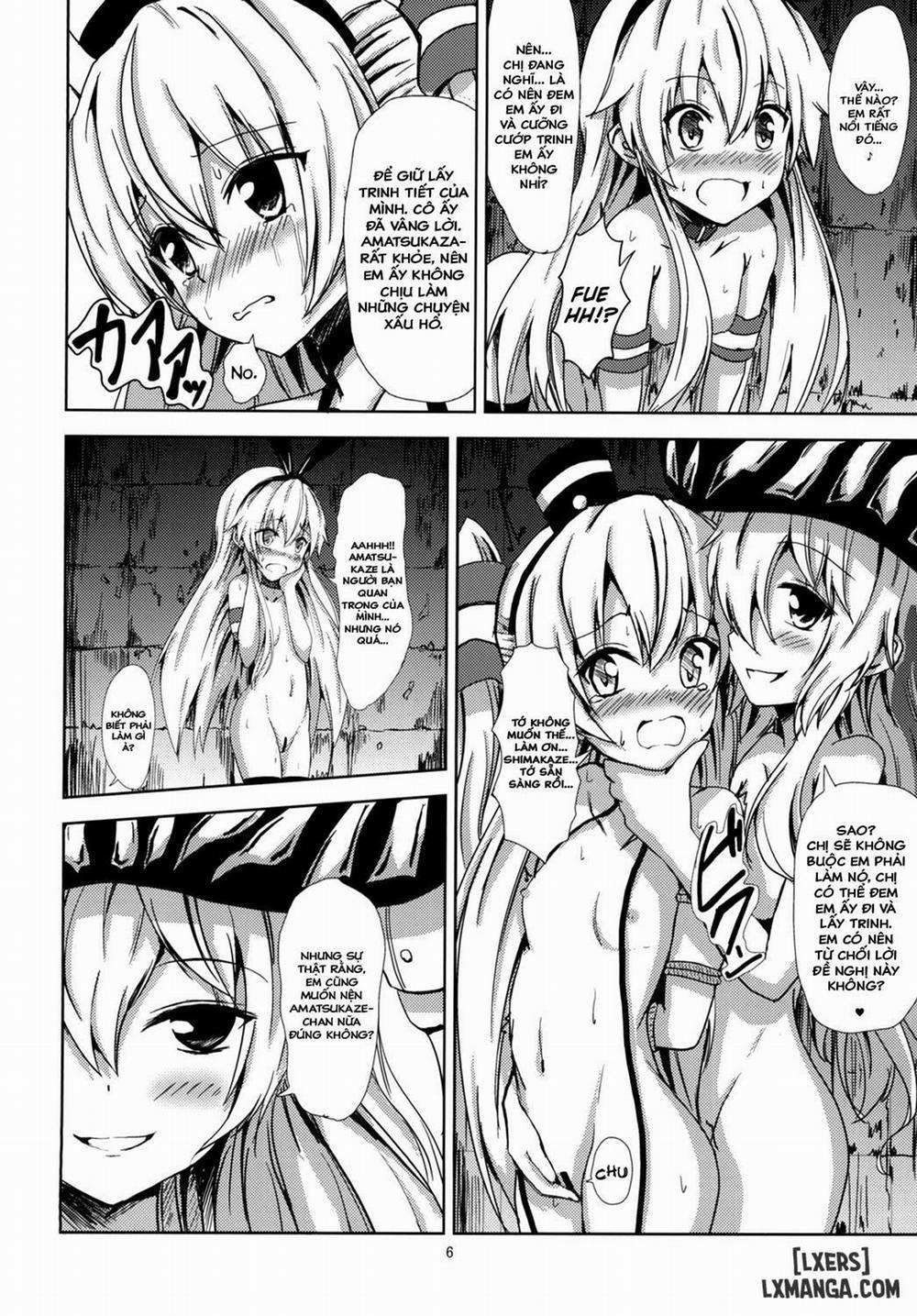 manhwax10.com - Truyện Manhwa Kuubo Wo-Kyuu-chan no Shimakaze Yuri Dorei Choukyou ~Amatsukaze-chan to Issho Hen Chương Oneshot Trang 7