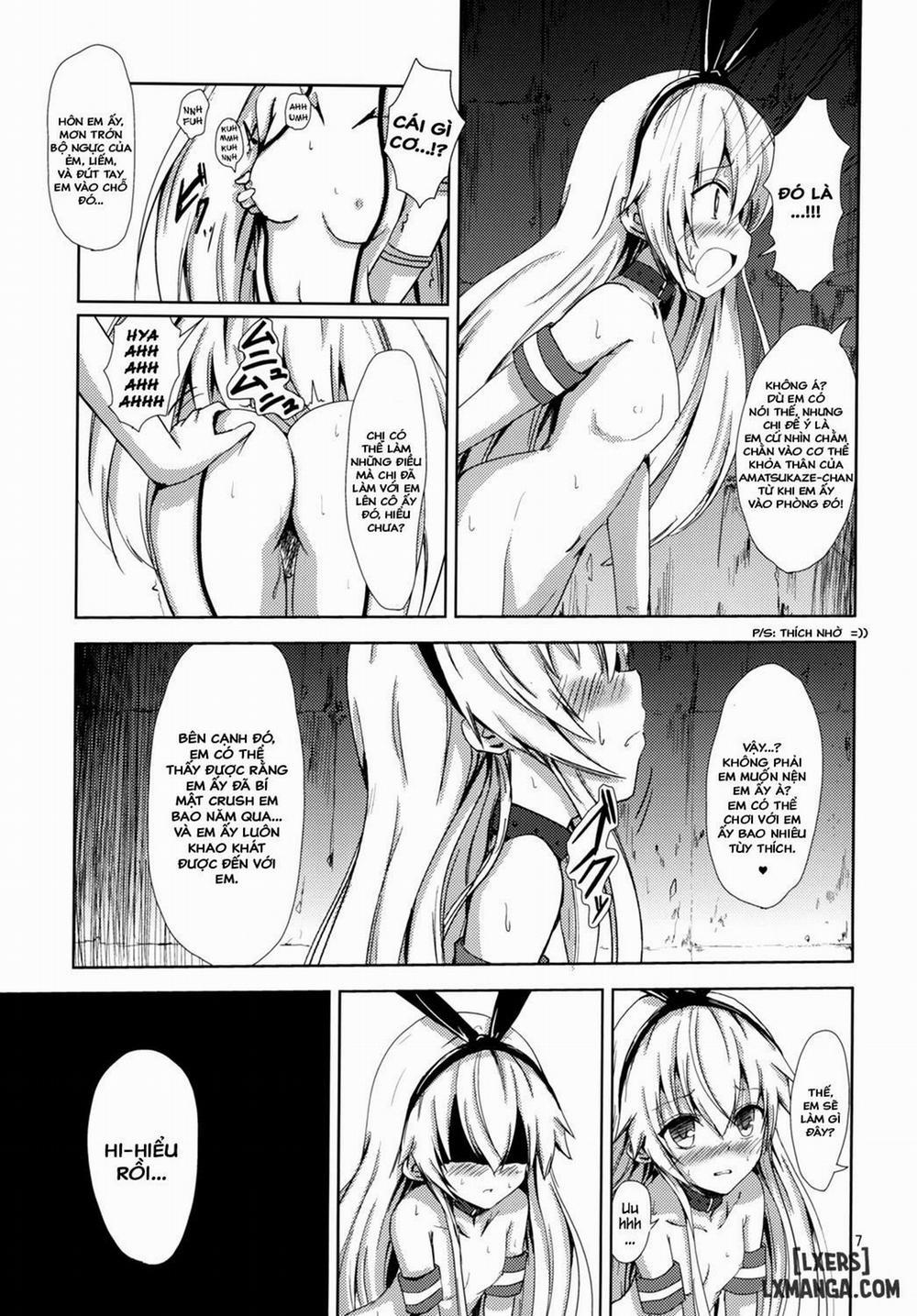 manhwax10.com - Truyện Manhwa Kuubo Wo-Kyuu-chan no Shimakaze Yuri Dorei Choukyou ~Amatsukaze-chan to Issho Hen Chương Oneshot Trang 8