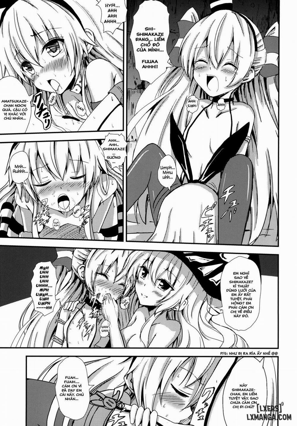 manhwax10.com - Truyện Manhwa Kuubo Wo-Kyuu-chan no Shimakaze Yuri Dorei Choukyou ~Amatsukaze-chan to Issho Hen Chương Oneshot Trang 10