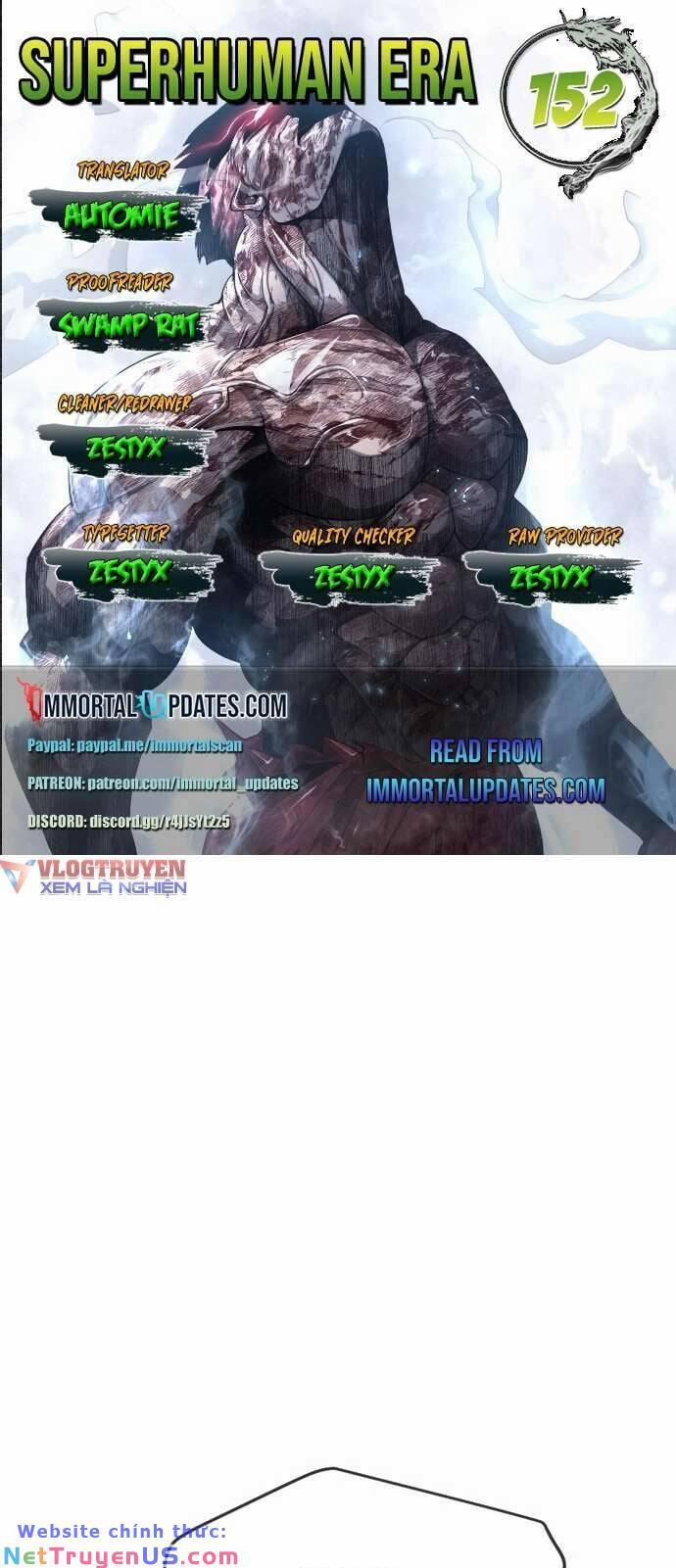 manhwax10.com - Truyện Manhwa Kỷ Nguyên Siêu Anh Hùng Chương 152 Trang 2