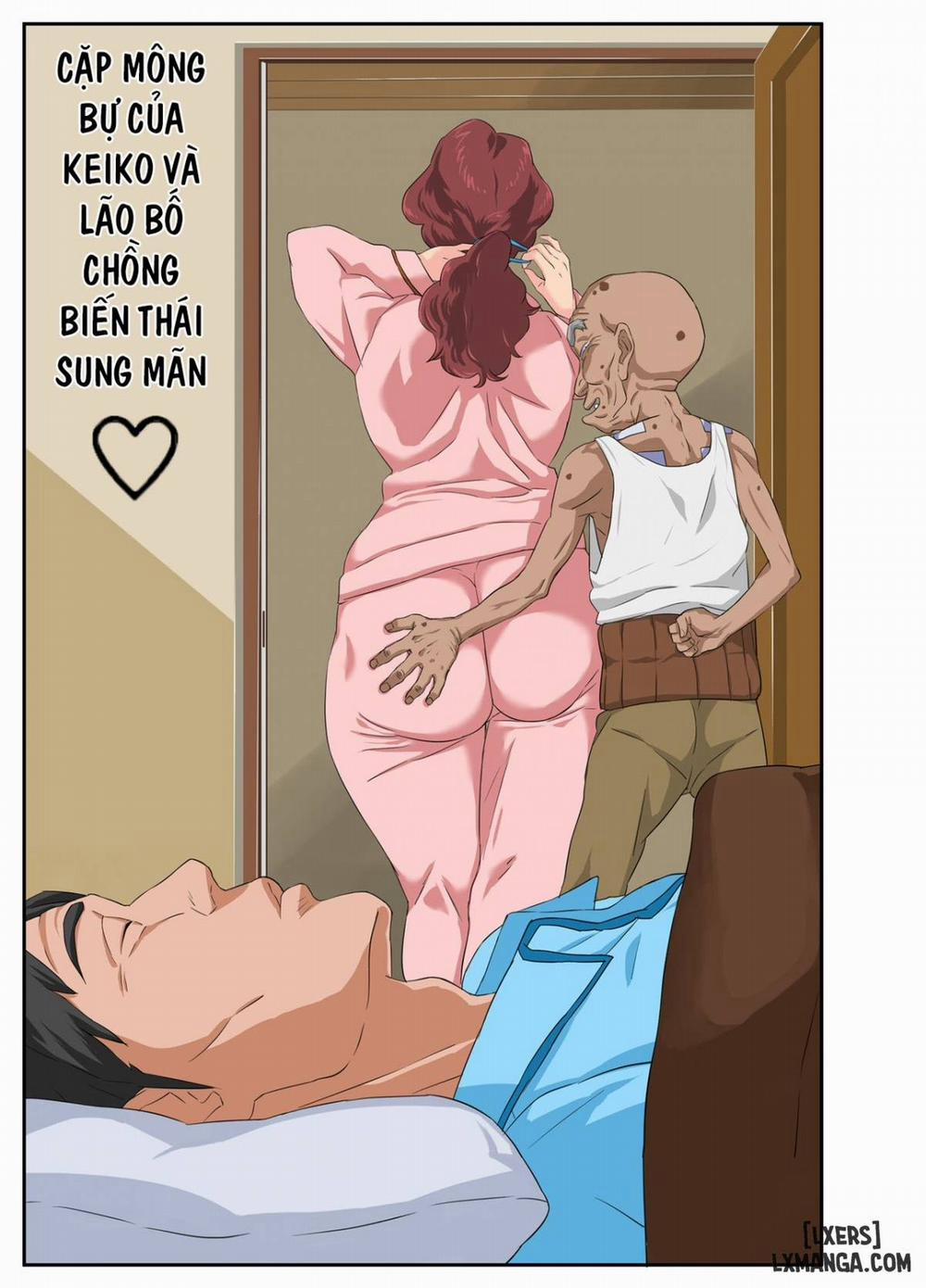 manhwax10.com - Truyện Manhwa Kyojiri Tsuma Keiko to Zetsurin! Sukebe Jii Chương Oneshot Trang 6