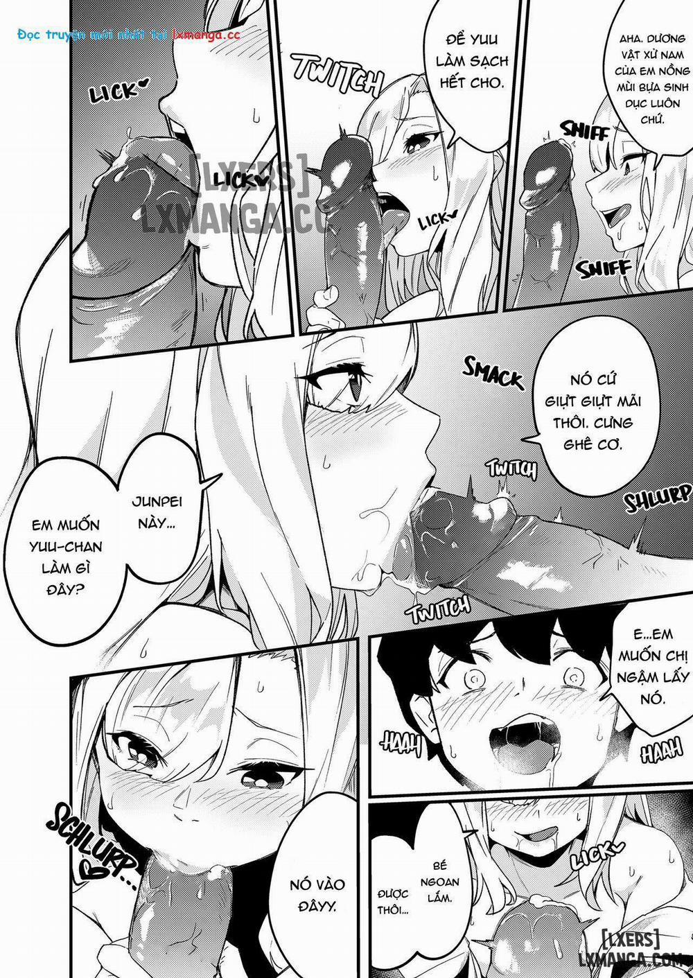 manhwax10.com - Truyện Manhwa Kyoudai Matching ~Oya ni Naisho de Gachihame Koubi Seikatsu~ _ Matchmade Siblings ~Srsly_ Clandestine Carnal Copulating~ Chương Oneshot Trang 18