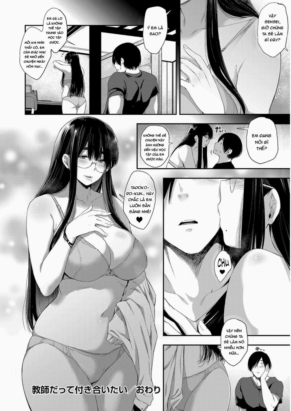 manhwax10.com - Truyện Manhwa Kyoushi datte Tsukiaitai Chương Oneshot Trang 25