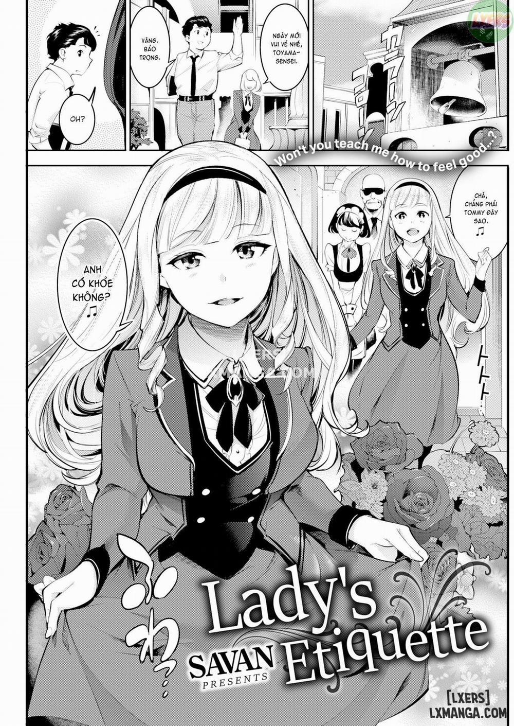 manhwax10.com - Truyện Manhwa Lady's Etiquette Chương Oneshot Trang 1