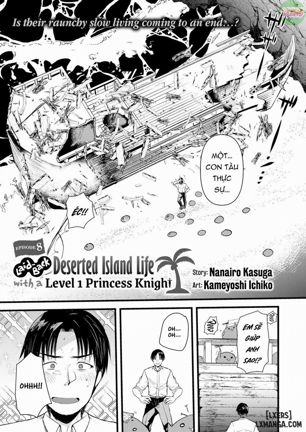 manhwax10.com - Truyện Manhwa Laid-Back Deserted Island Life With a Level 1 Princess Knight Chương 8 Trang 7