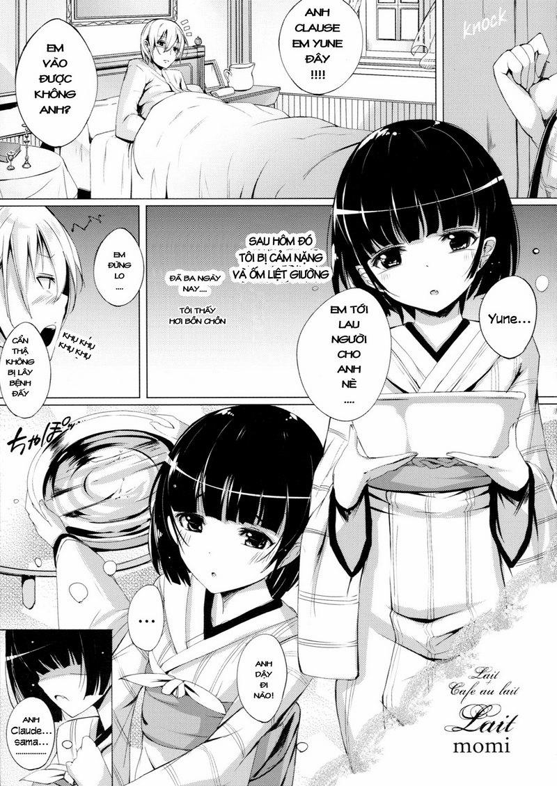 manhwax10.com - Truyện Manhwa Lait +Cafe Au Lait (Ikoku Meiro No Croisee) Chương Oneshot Trang 17