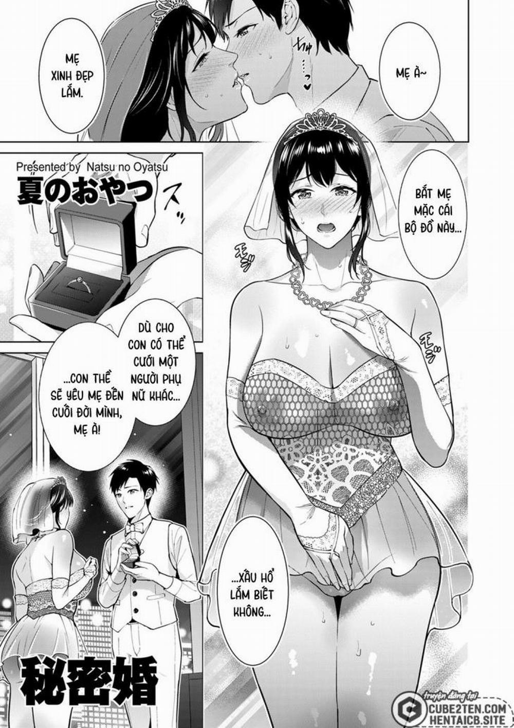 manhwax10.com - Truyện Manhwa Lễ cưới bí mật với mẹ! Chương Oneshot Trang 1