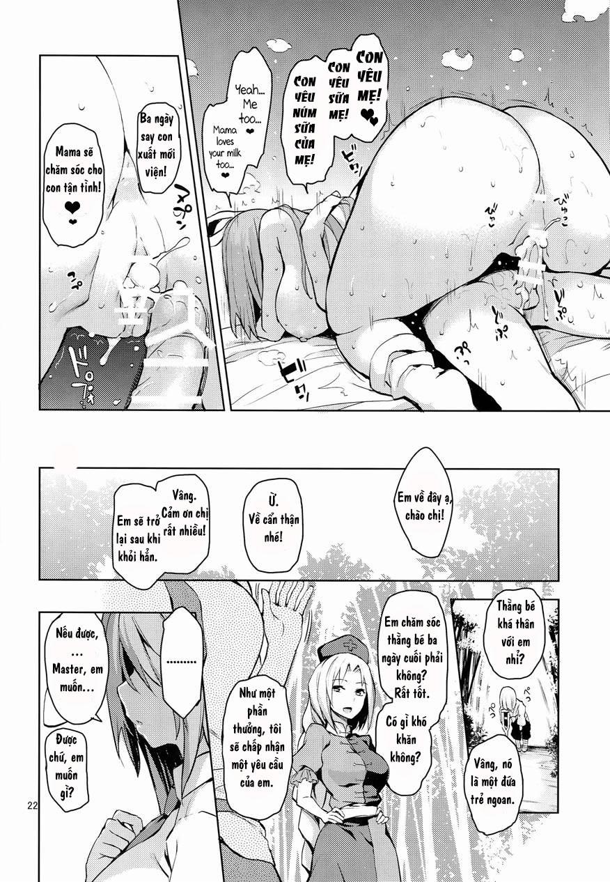 manhwax10.com - Truyện Manhwa Let Me Suck On Them, Udonge-Mama! (Touhou) Chương Suwasete Kudasai Udonge Mama Oneshot Trang 20