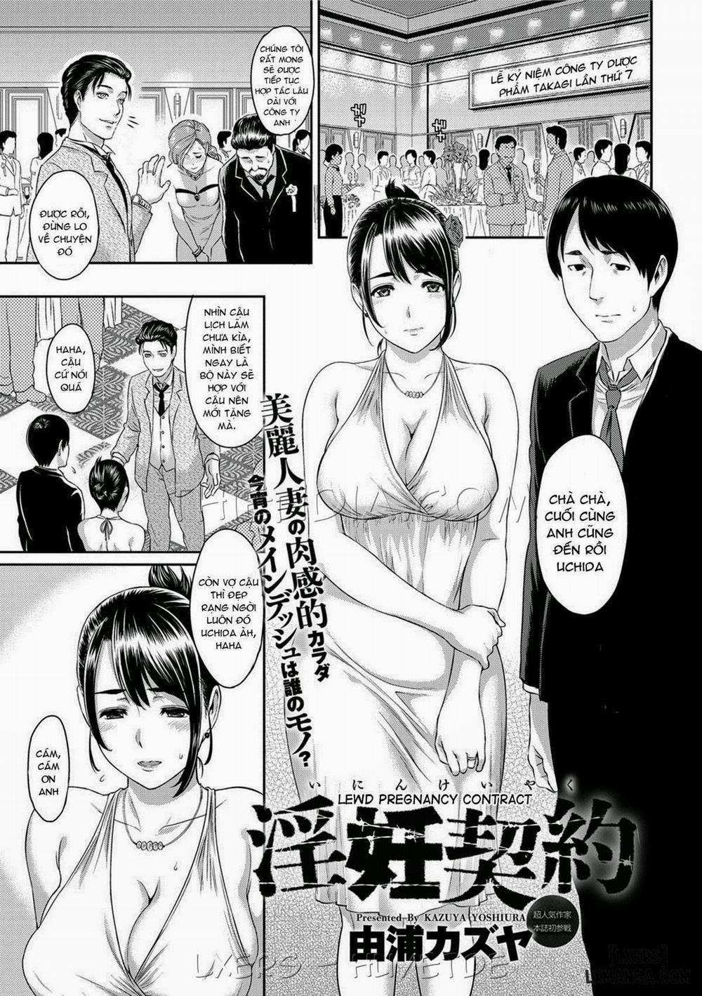 manhwax10.com - Truyện Manhwa Lewd Pregnancy Contract Chương Oneshot Trang 1