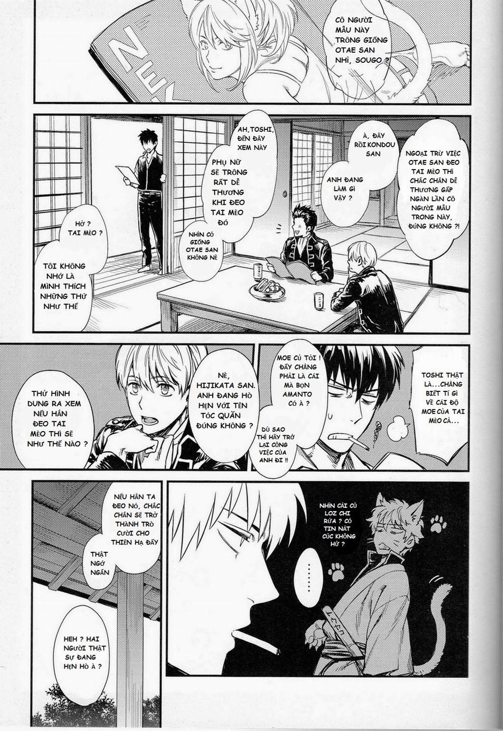 manhwax10.com - Truyện Manhwa Like Cat And Dog (Gintama) Chương Oneshot Trang 3