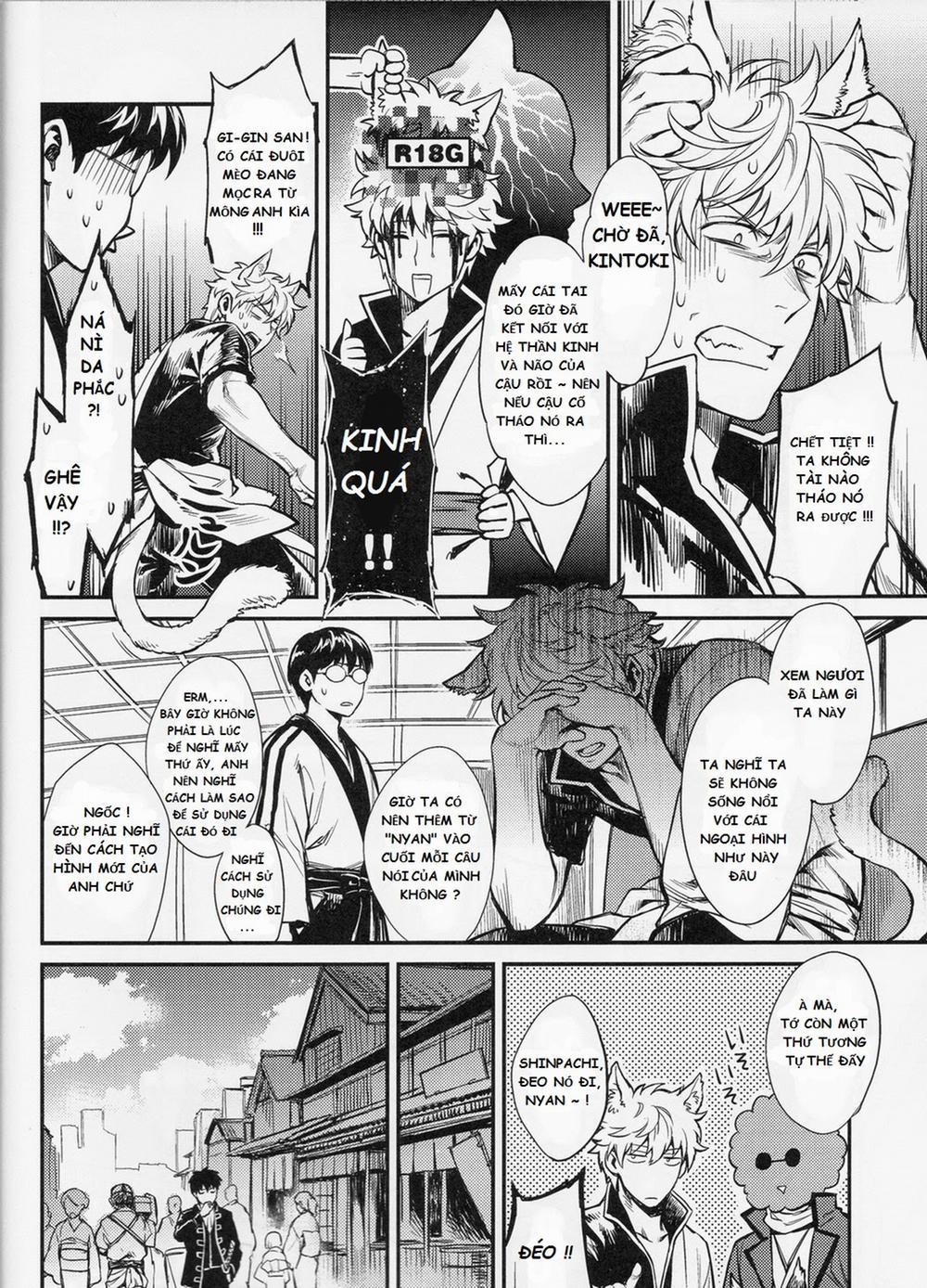 manhwax10.com - Truyện Manhwa Like Cat And Dog (Gintama) Chương Oneshot Trang 8