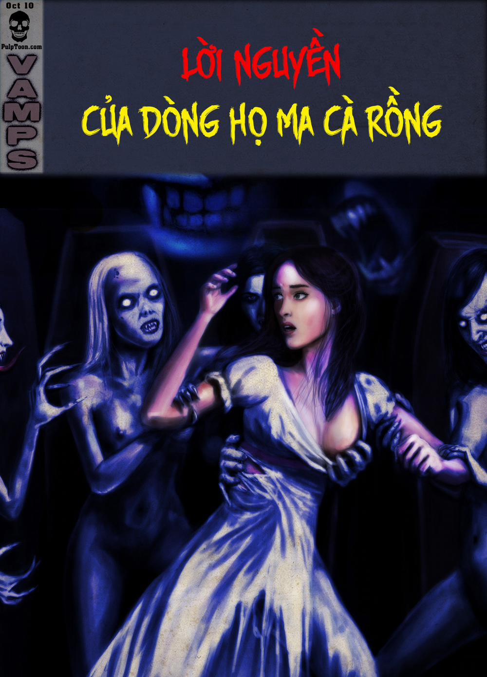 manhwax10.com - Truyện Manhwa Lời nguyền của dòng họ ma cà rồng Chương Oneshot Trang 18