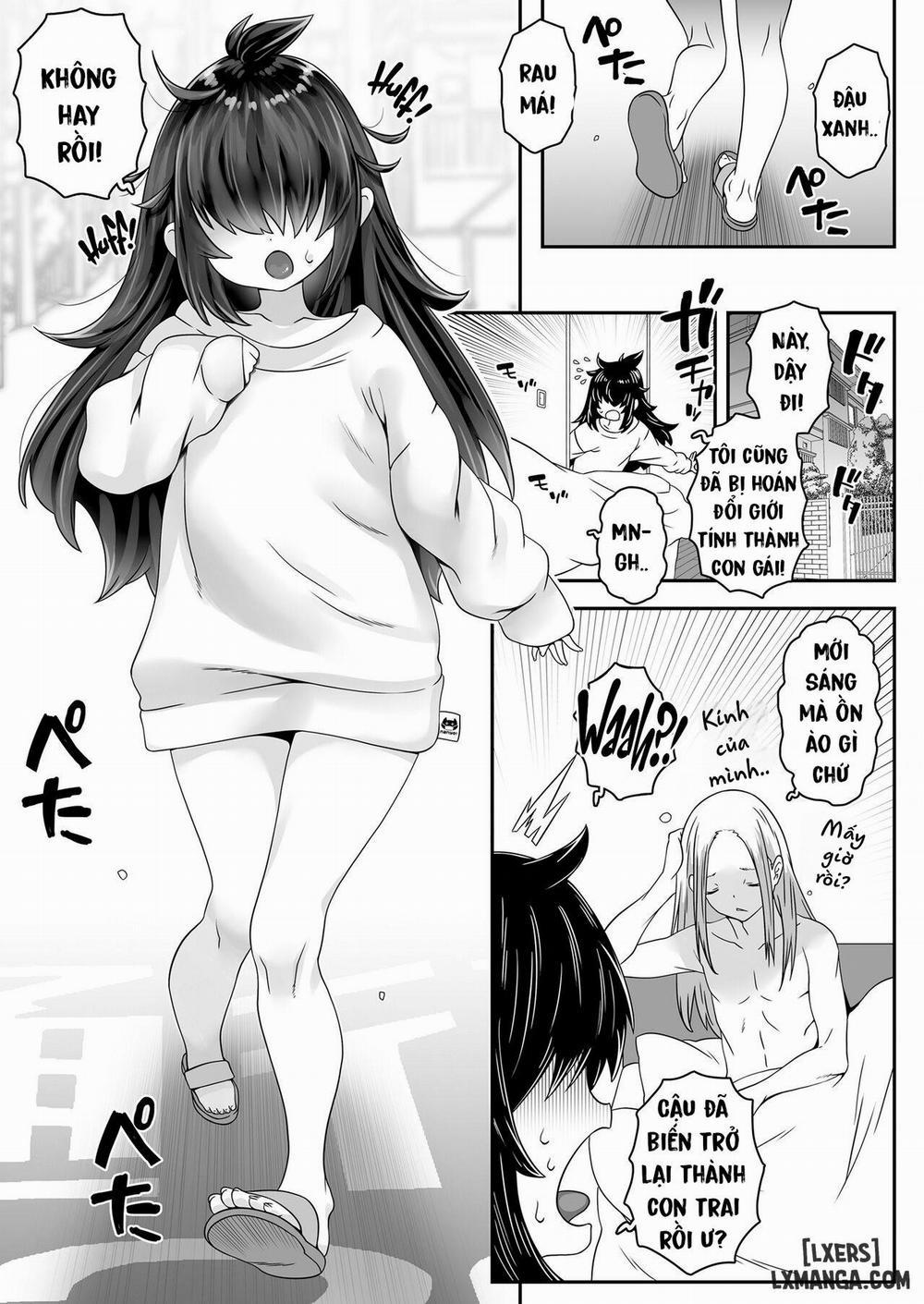 manhwax10.com - Truyện Manhwa LOji-san 2 The Old Man Who Fucked His Genderswapped Childhood Friend Gets Genderswapped Too And Ends Up Debuting as a Camgirl! Chương Oneshot Trang 5