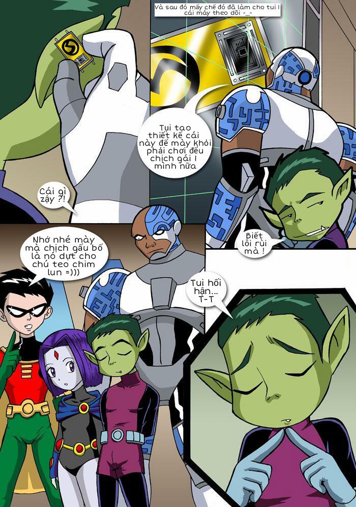 manhwax10.com - Truyện Manhwa [Loli] Beast Boy Mating Cycle (Teen Titans) Chương 1 Trang 13