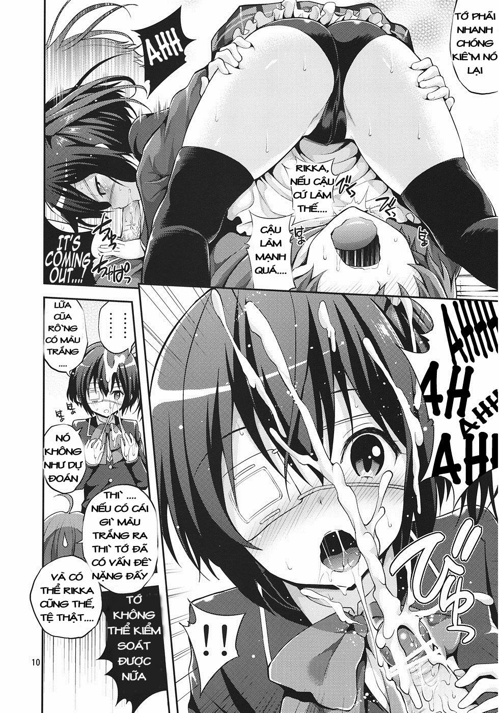 manhwax10.com - Truyện Manhwa [Loli] Chuunibyou Demo H ga Shitai! (Chuunibyou Demo Koi ga Shitai!) Chương Oneshot Trang 11