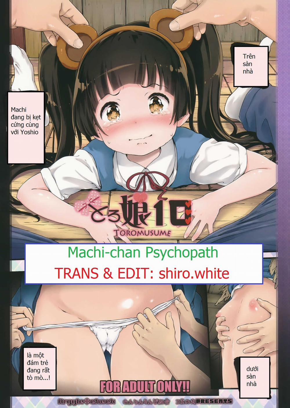 manhwax10.com - Truyện Manhwa [Loli - Doujinshi] Machi - chan Psychopath [Kuma Miko] Chương Oneshot Trang 1