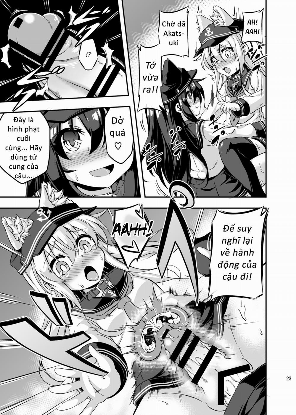 manhwax10.com - Truyện Manhwa Loli & Futa Vol.3 (Kantai Collection -KanColle-) Chương OneShot Trang 22