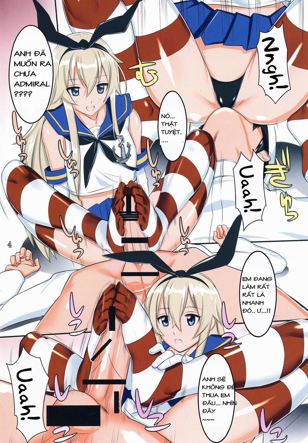 manhwax10.com - Truyện Manhwa [LOLI] Ganki Collection -GanColle- (Kantai Collection -KanColle-) Chương Oneshot Trang 4