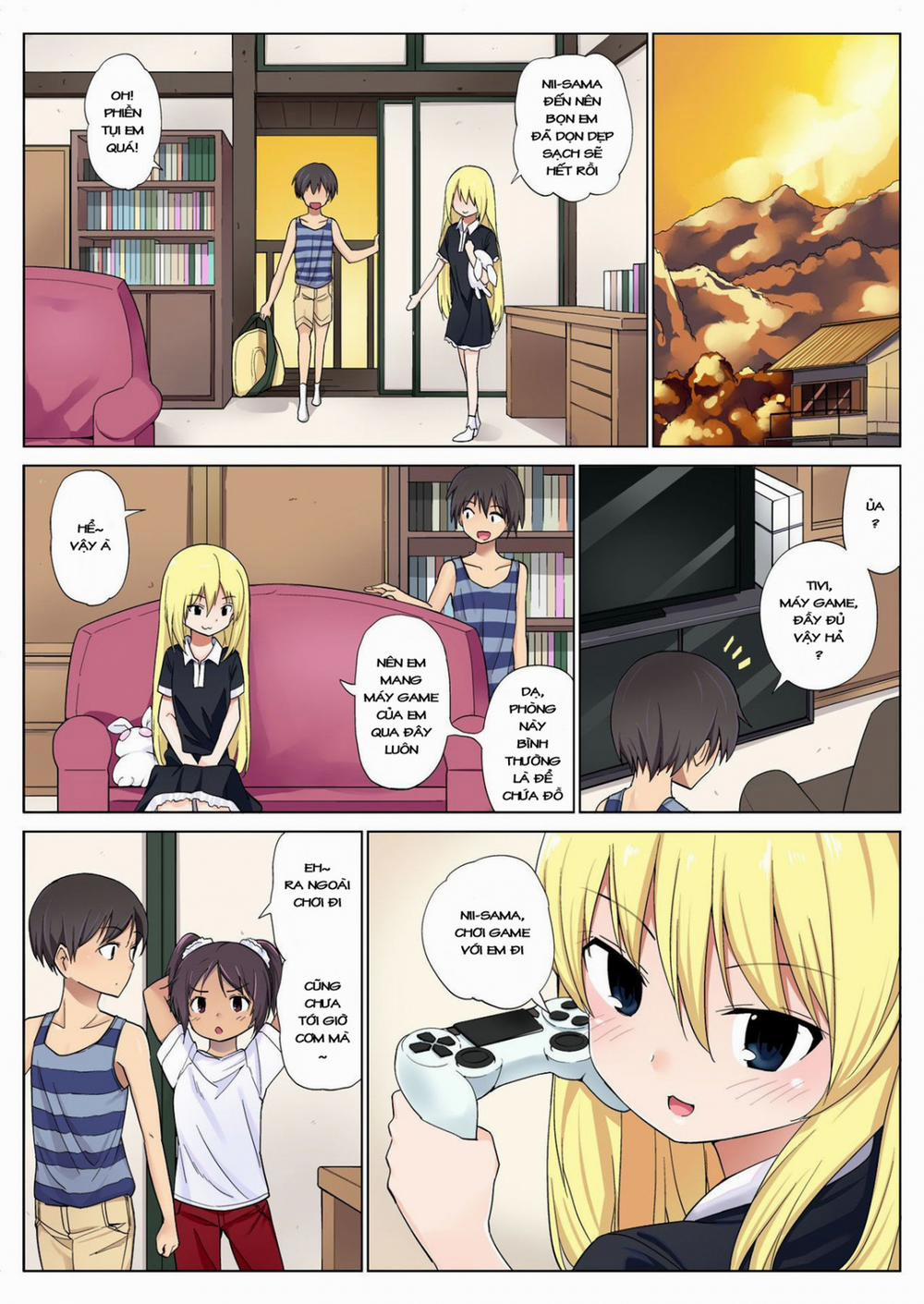 manhwax10.com - Truyện Manhwa [Loli] Himitsu no Natsu Yasumi Chương 1 Trang 8