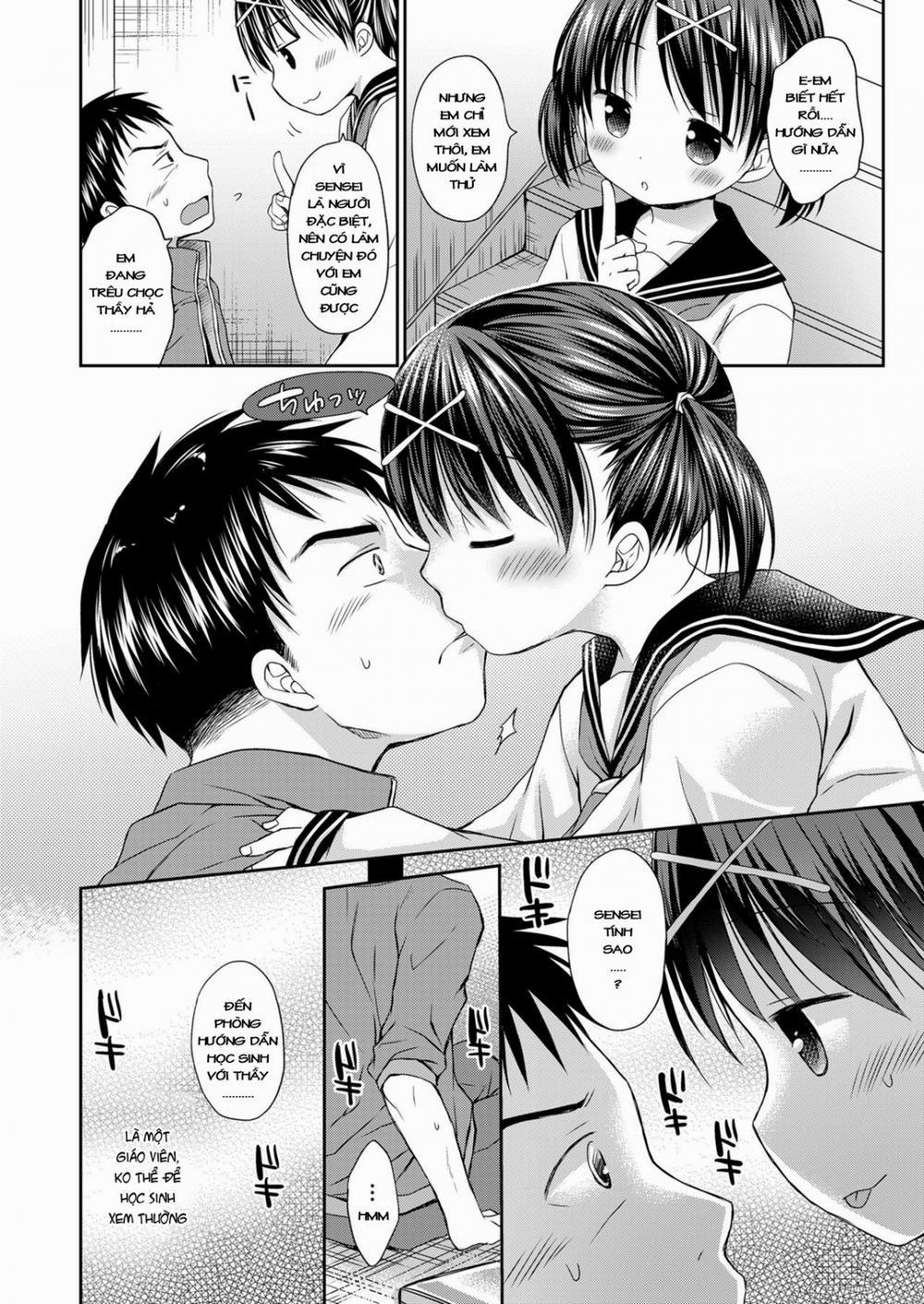 manhwax10.com - Truyện Manhwa [Loli] Himitsu no Renai Kobetsu Shidou Chương Oneshot Trang 7