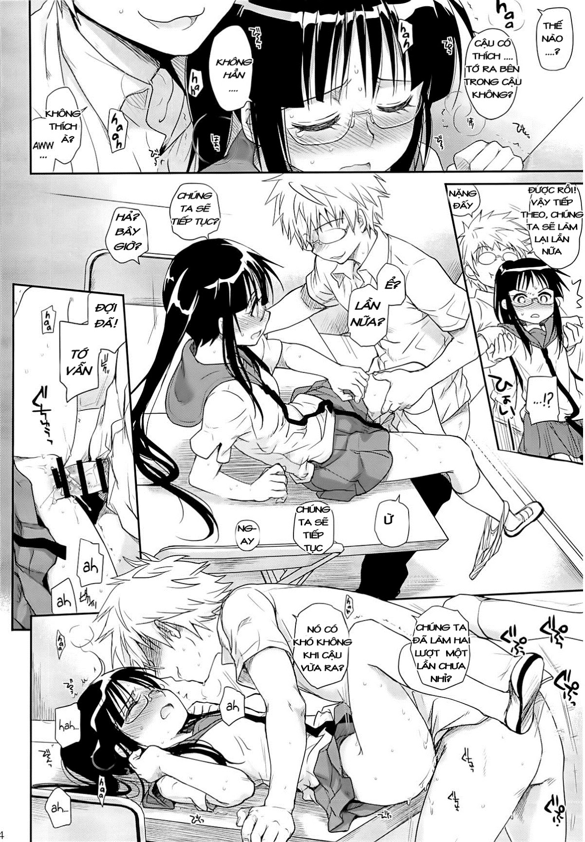 manhwax10.com - Truyện Manhwa [LOLI] Megane no Yoshimi R (Nisekoi) Chương Oneshot Trang 25