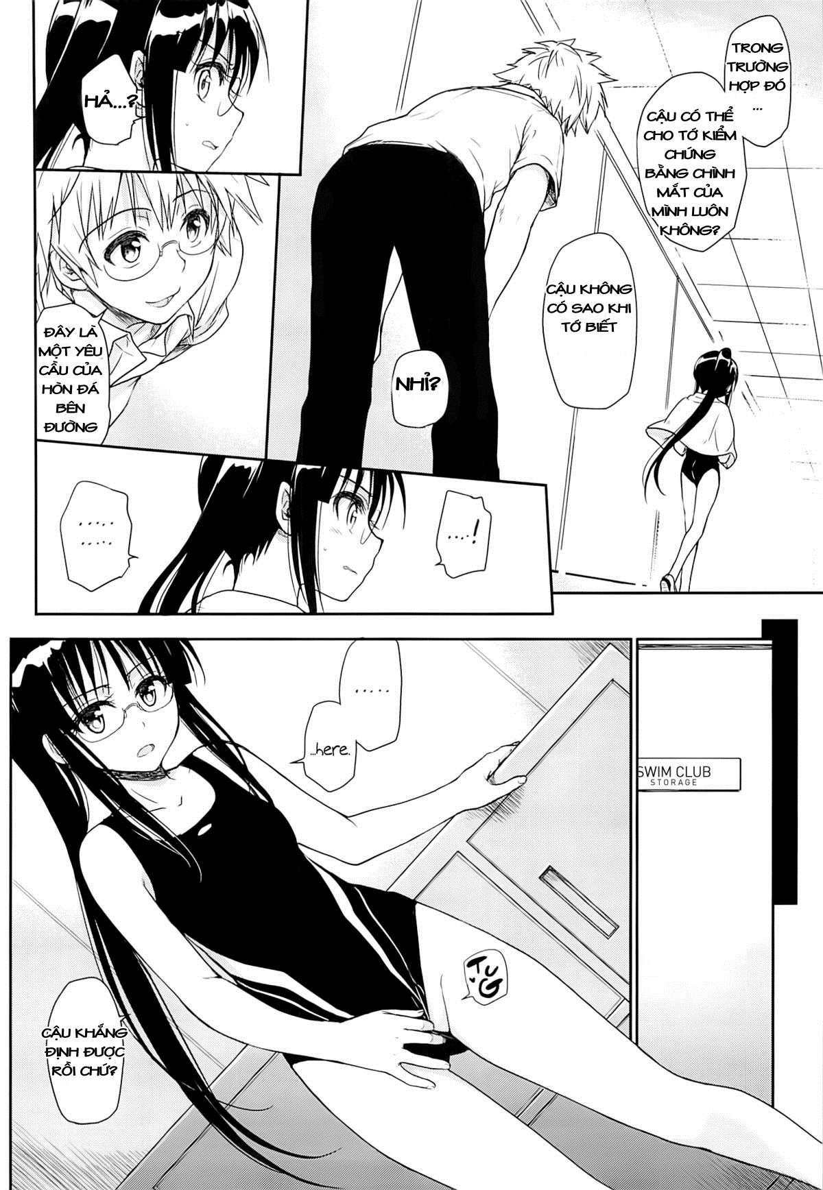 manhwax10.com - Truyện Manhwa [LOLI] Megane no Yoshimi R (Nisekoi) Chương Oneshot Trang 9