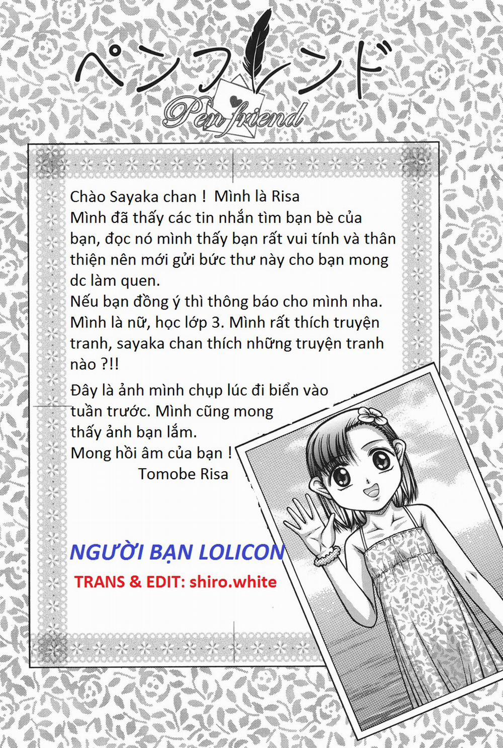 manhwax10.com - Truyện Manhwa [Loli] Người bạn lolicon Chương Oneshot Trang 1