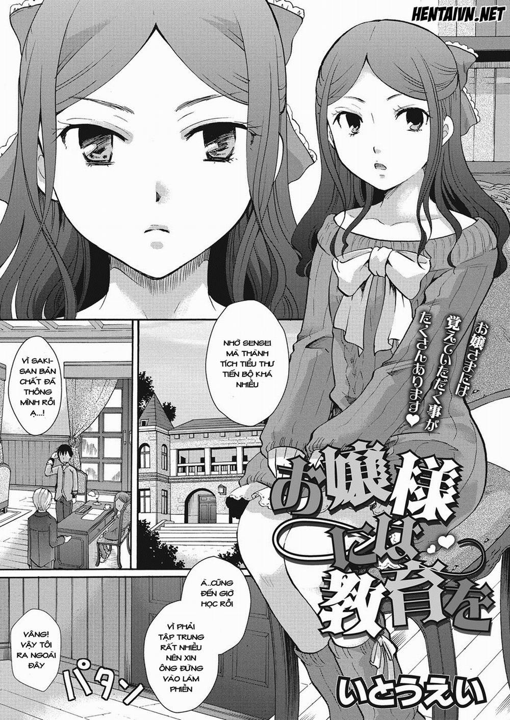 manhwax10.com - Truyện Manhwa [Loli] Ojousama niwa Kyouiku wo Chương Oneshot Trang 1