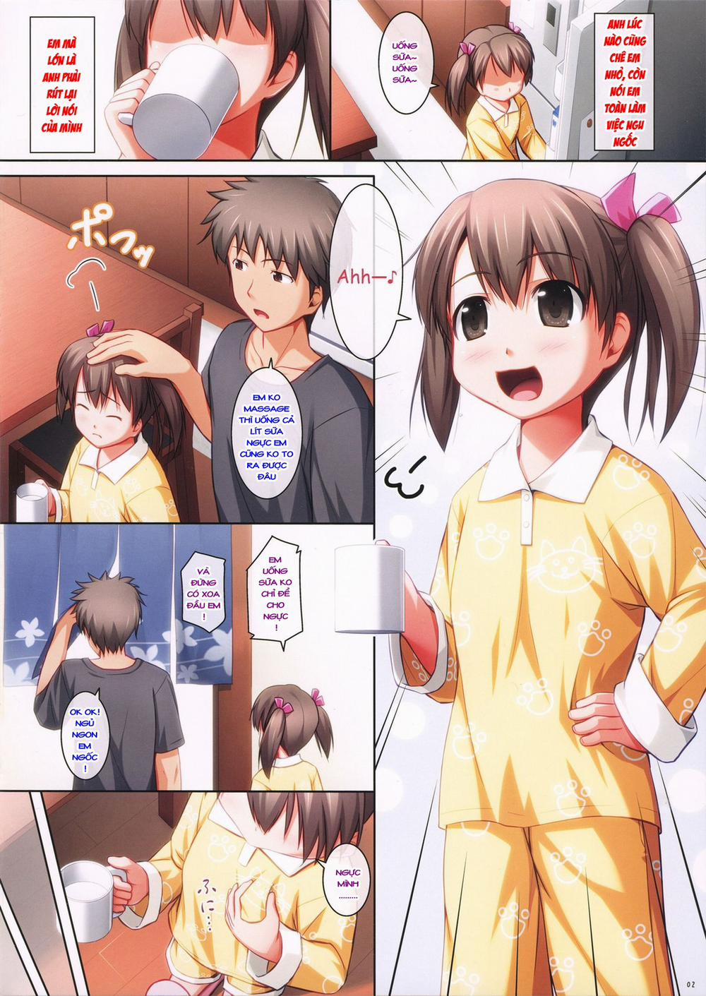 manhwax10.com - Truyện Manhwa [Loli] Oniichan no Miruku Motto Choudai Chương Oneshot Trang 3