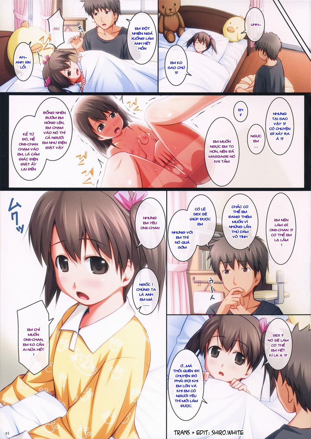 manhwax10.com - Truyện Manhwa [Loli] Oniichan no Miruku Motto Choudai Chương Oneshot Trang 6