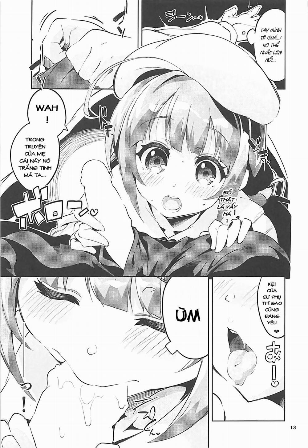 manhwax10.com - Truyện Manhwa [Loli] Otsukaresama desu Shisho (Ryuuou no Oshigoto!) Chương Oneshot Trang 12