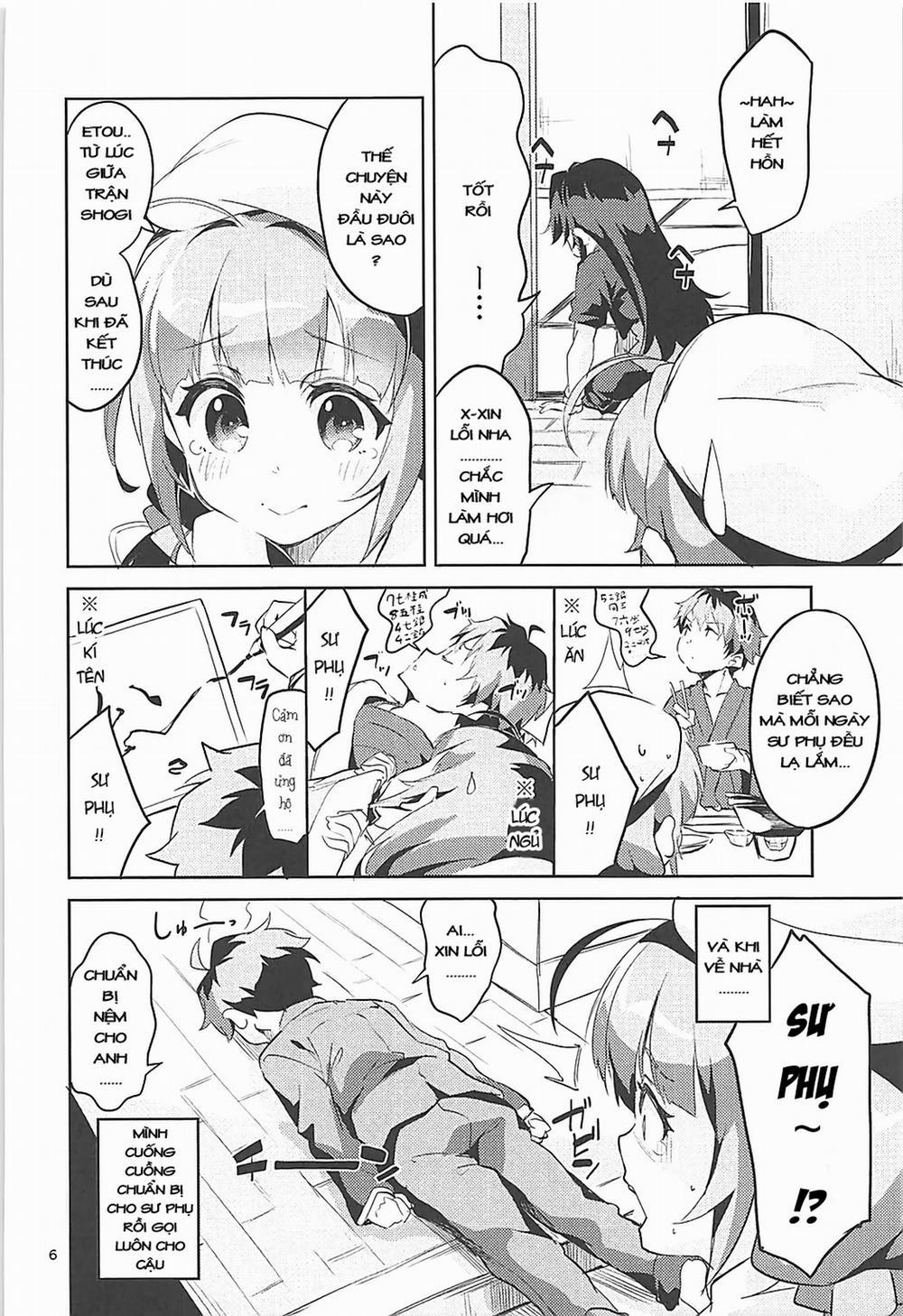 manhwax10.com - Truyện Manhwa [Loli] Otsukaresama desu Shisho (Ryuuou no Oshigoto!) Chương Oneshot Trang 5