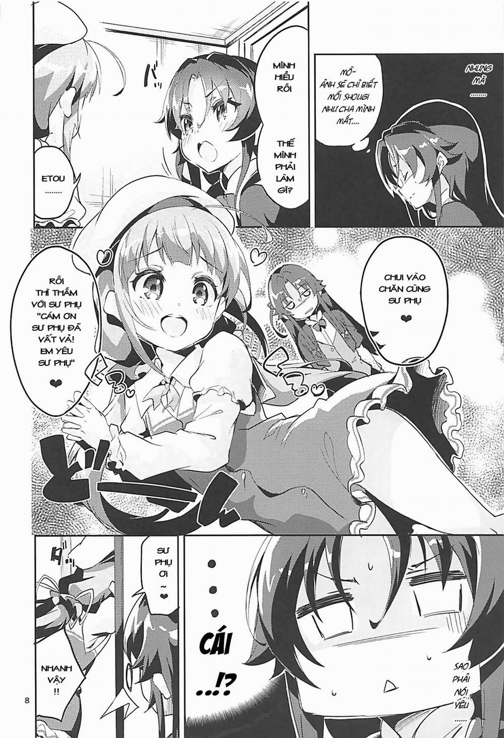 manhwax10.com - Truyện Manhwa [Loli] Otsukaresama desu Shisho (Ryuuou no Oshigoto!) Chương Oneshot Trang 7