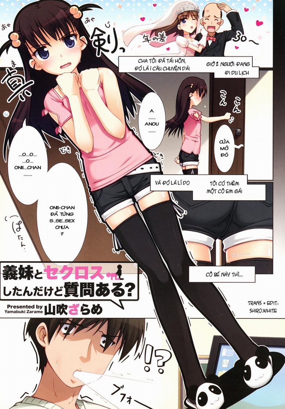 manhwax10.com - Truyện Manhwa [Loli] Tổng hợp Short Hen Loli Chương 0 Gimai to Sekurosu Shitandakedo Shitsumon Aru Trang 1