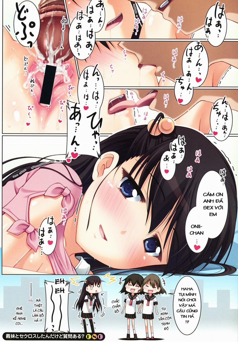 manhwax10.com - Truyện Manhwa [Loli] Tổng hợp Short Hen Loli Chương 0 Gimai to Sekurosu Shitandakedo Shitsumon Aru Trang 8