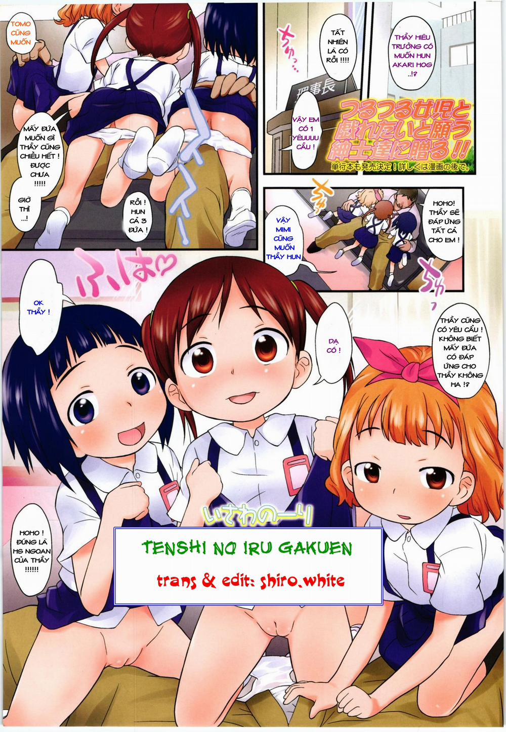 manhwax10.com - Truyện Manhwa [Loli] Tổng hợp Short Hen Loli Chương 0 Tenshi no Iru Gakuen Trang 1