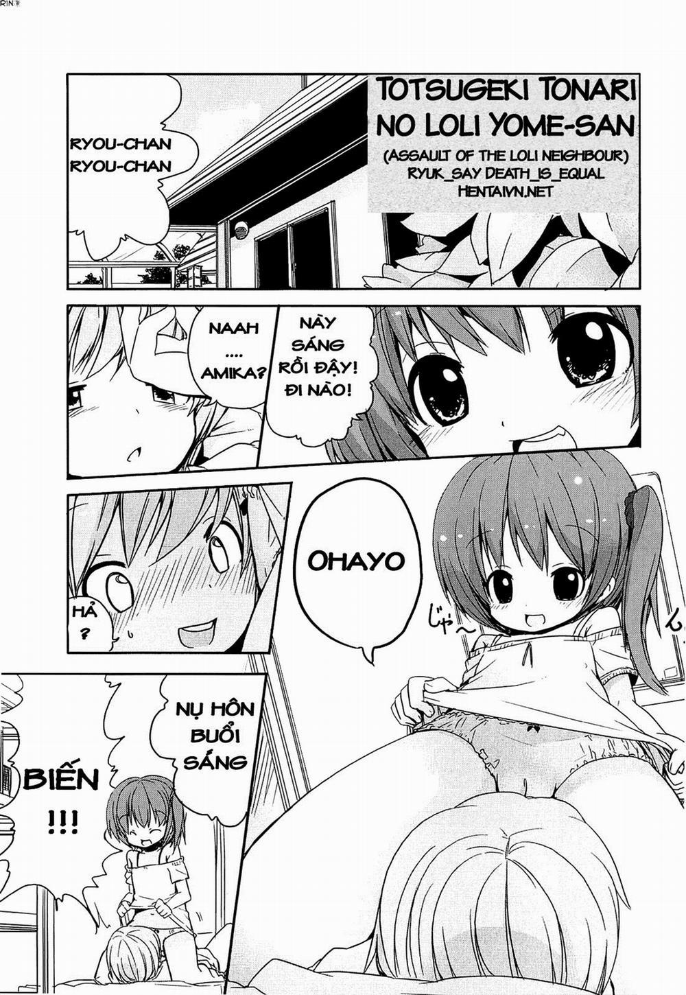 manhwax10.com - Truyện Manhwa [Loli] Totsugeki Tonari no Loli Yome-san Chương Oneshot Trang 3