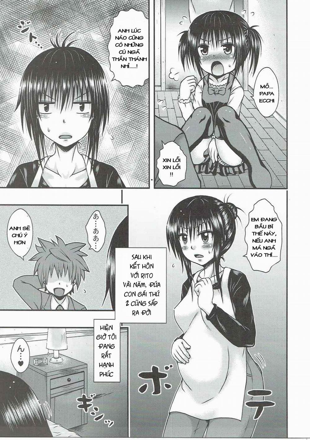 manhwax10.com - Truyện Manhwa [Loli] Yui Mama Wa Yokkyuu Fuman (To Love-Ru) Chương Oneshot Trang 4