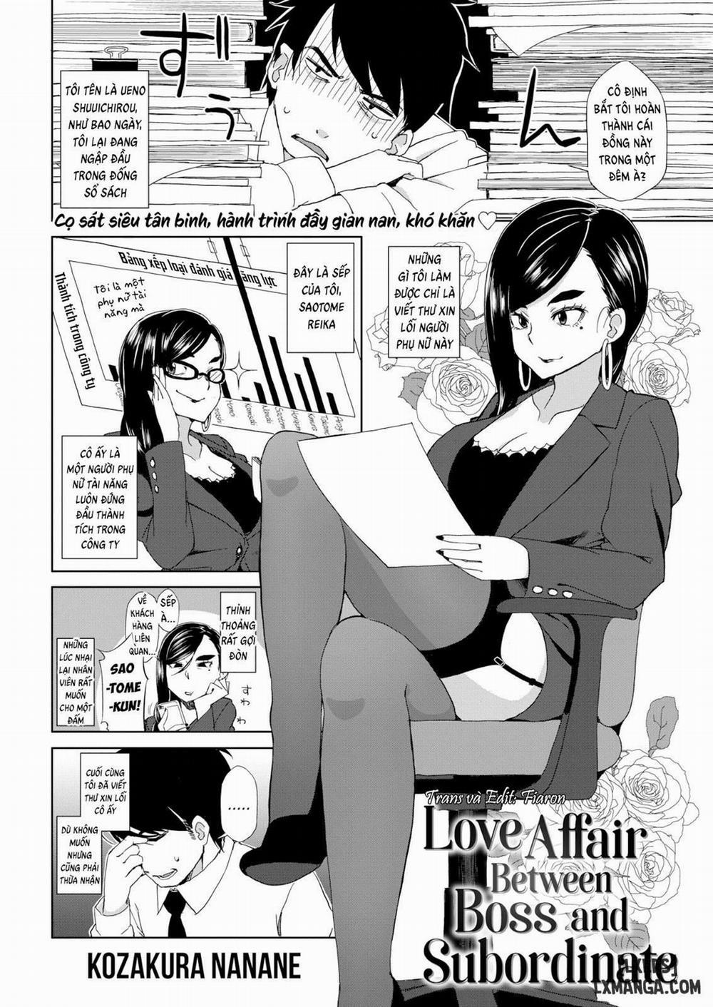 manhwax10.com - Truyện Manhwa Love Affair Between Boss and Subordinate Chương Oneshot Trang 2