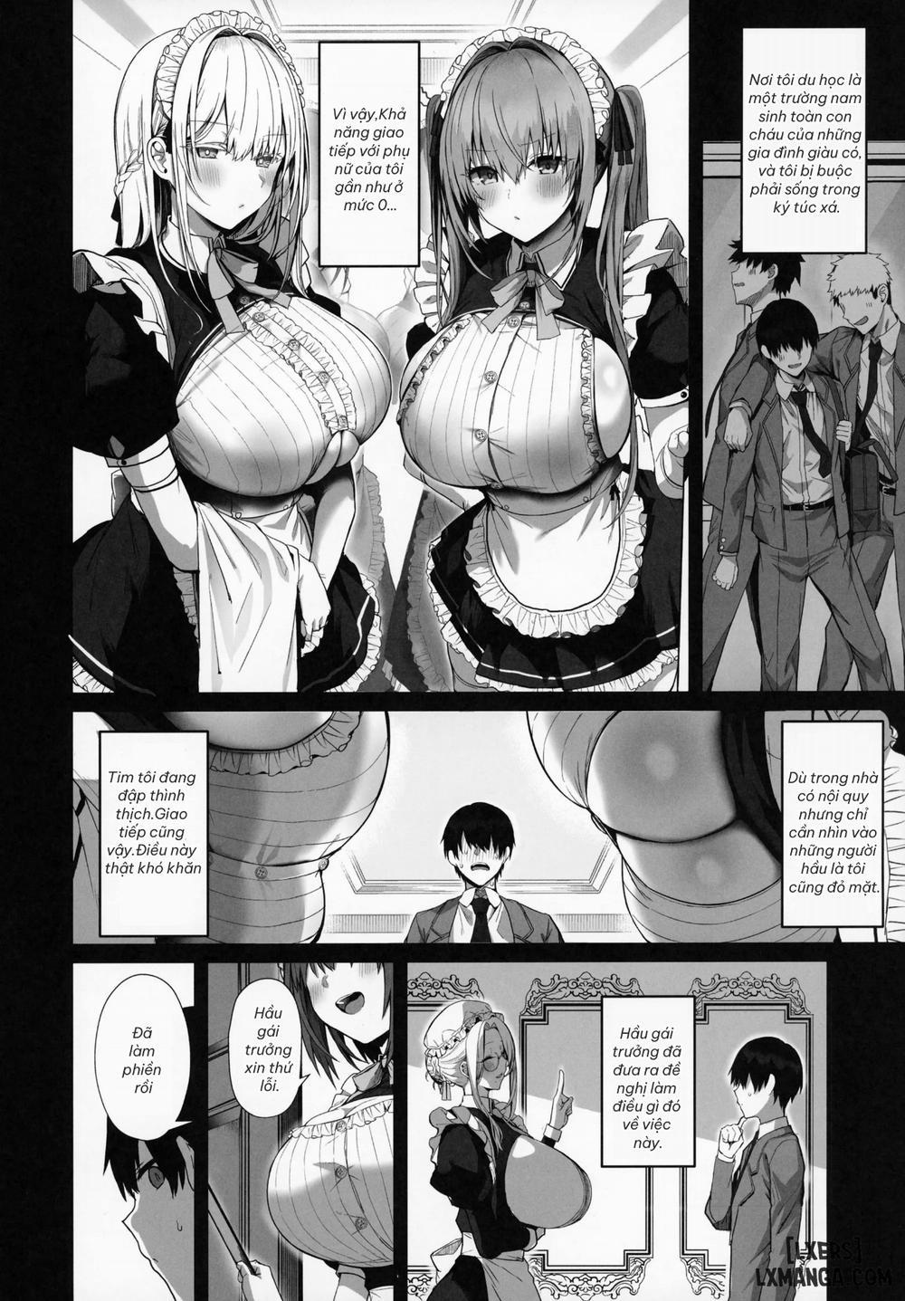 manhwax10.com - Truyện Manhwa Love Maid - Yasashikute Amaama Na Kyonyuu Ero Maid-San To SEX Shimakuru Ohanashi Chương 1 Trang 6