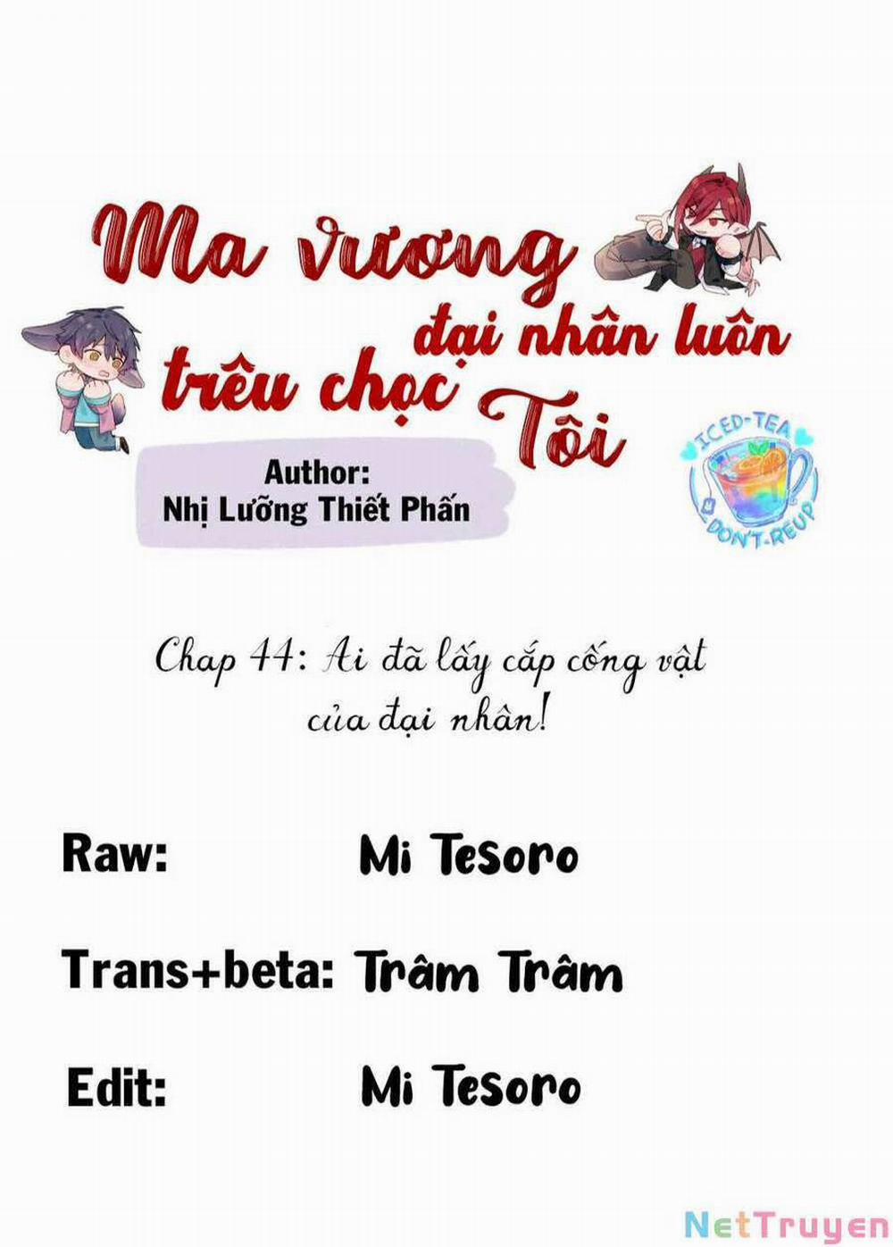 manhwax10.com - Truyện Manhwa Ma Vương Đại Nhân Luôn Trêu Chọc Tôi Chương 44 Trang 1