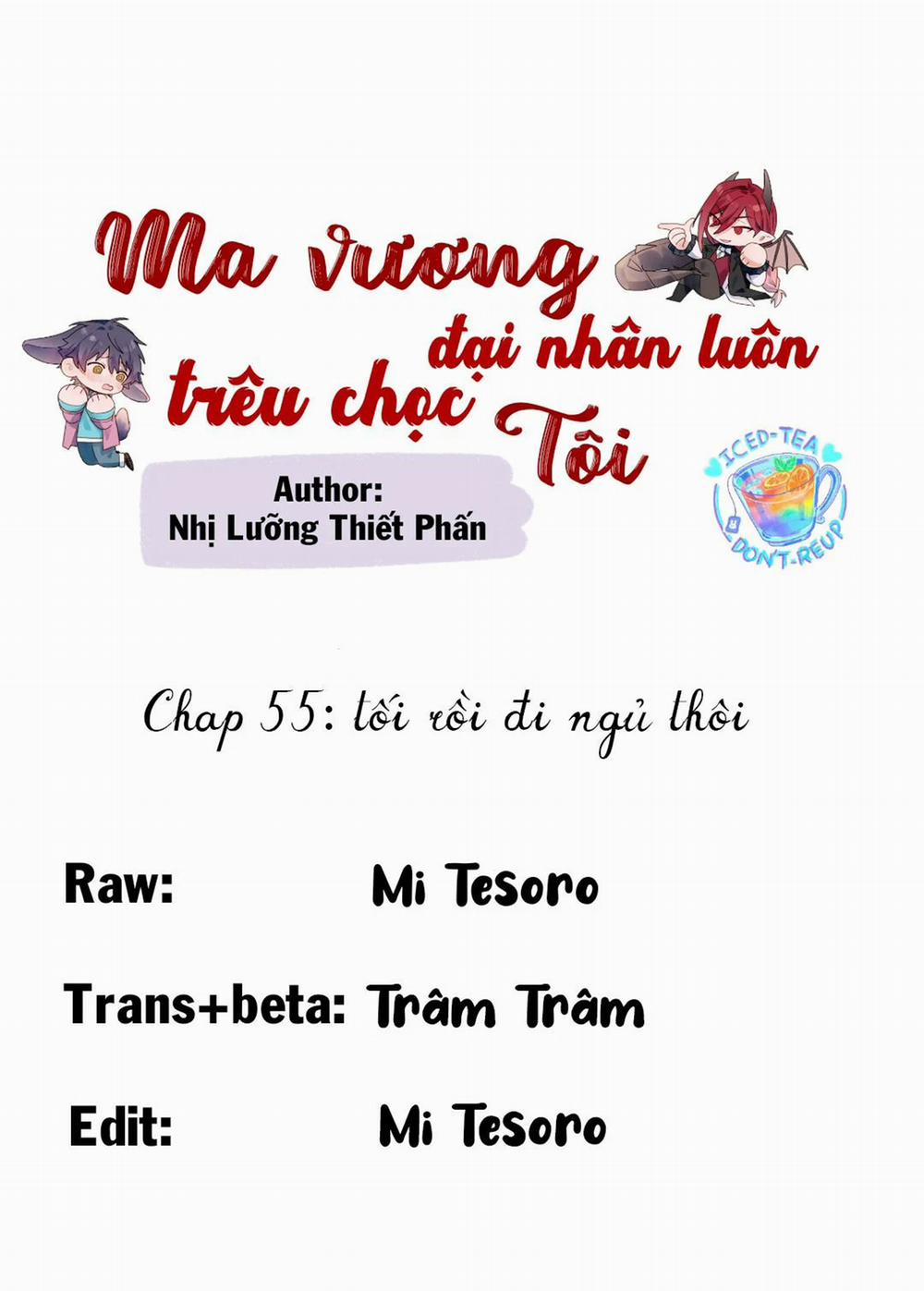 manhwax10.com - Truyện Manhwa Ma Vương Đại Nhân Luôn Trêu Chọc Tôi Chương 55 2 Trang 1