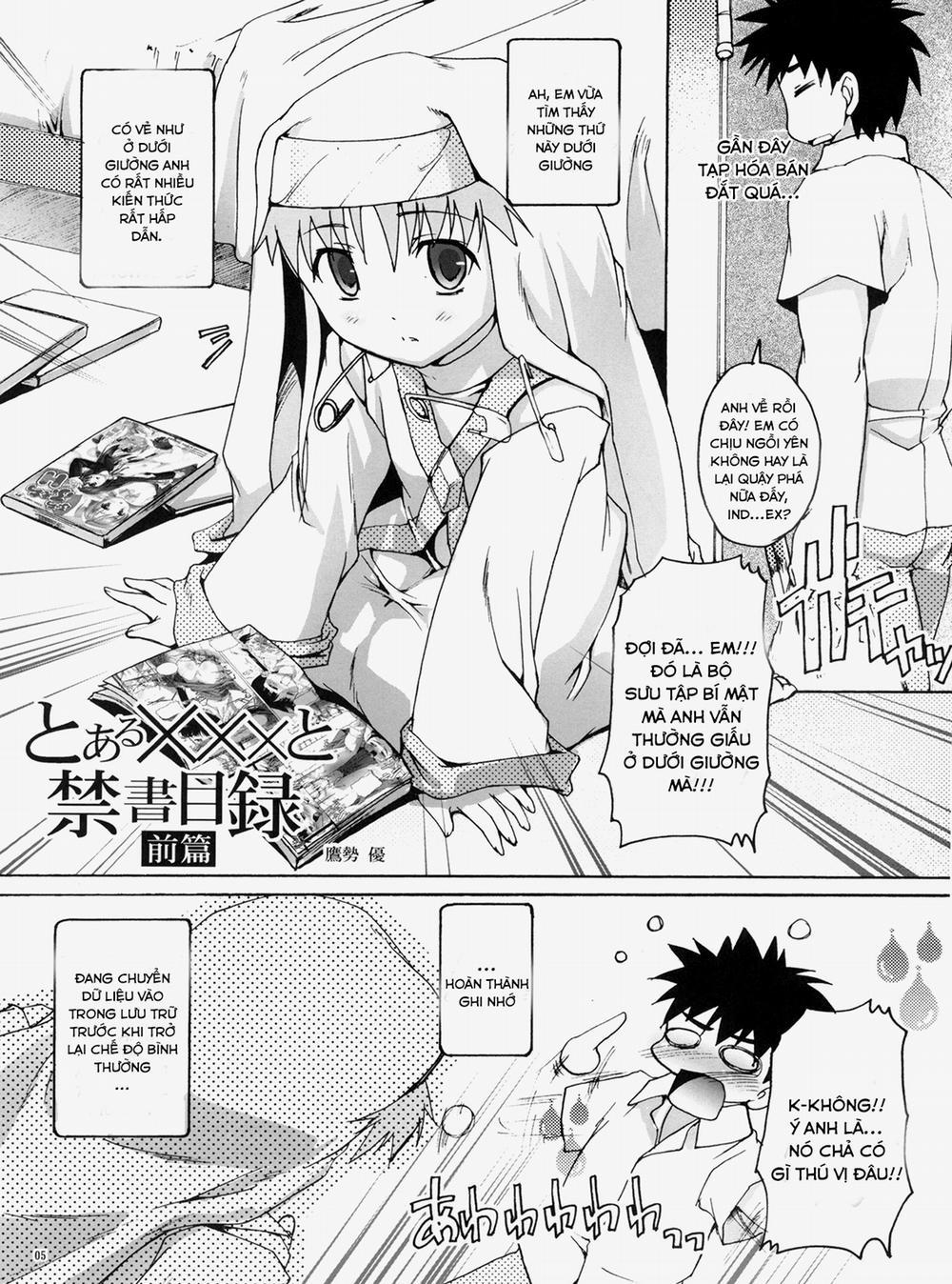 manhwax10.com - Truyện Manhwa Magic x Science (Toaru Majutsu no Index) Chương Oneshot Trang 4