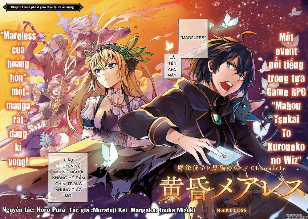 manhwax10.com - Truyện Manhwa Mahou Tsukai To Kuroneko No Wiz Chronicle: Tasogare Mareless Ii Chương 1 Trang 4