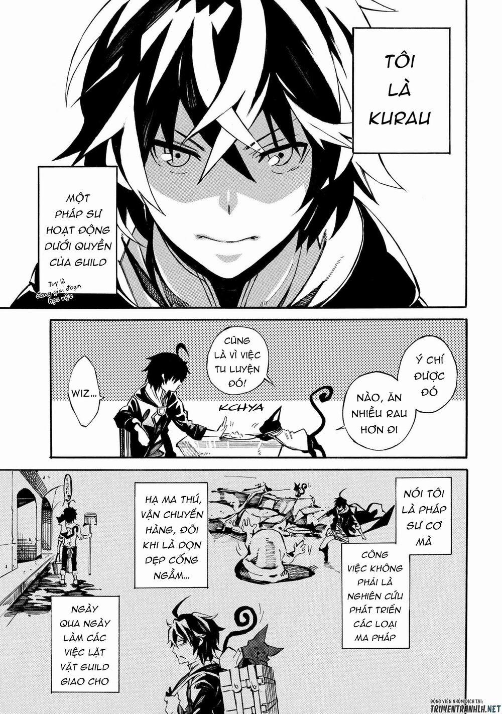 manhwax10.com - Truyện Manhwa Mahou Tsukai To Kuroneko No Wiz Chronicle: Tasogare Mareless Ii Chương 1 Trang 9