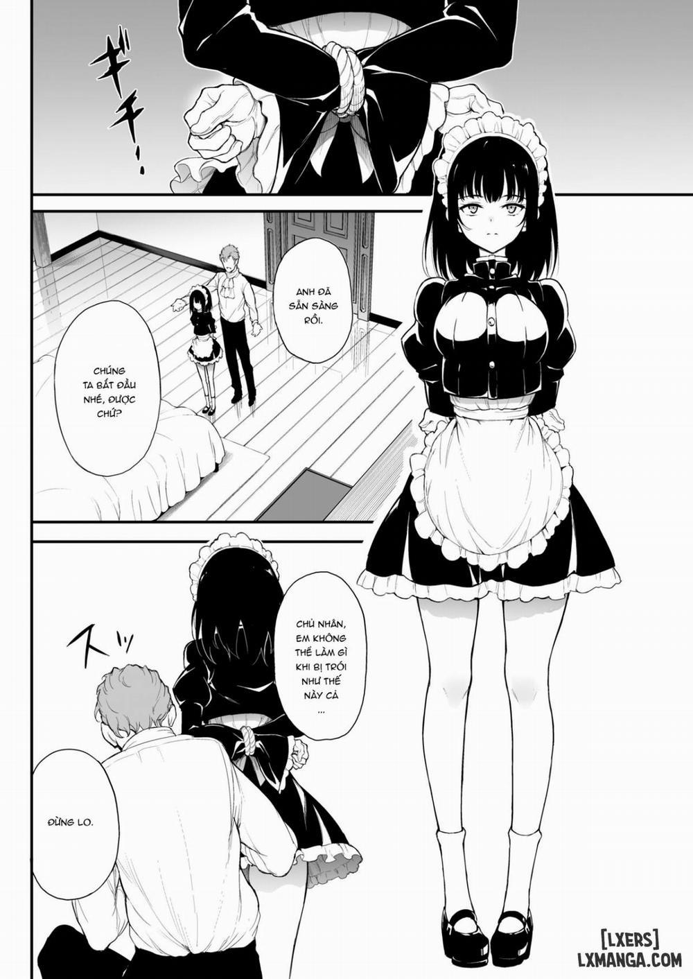 manhwax10.com - Truyện Manhwa Maid Kyouiku -Botsuraku Kizoku Rurikawa Tsubaki Chương 2 Trang 7